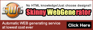 Skinny Web Generator