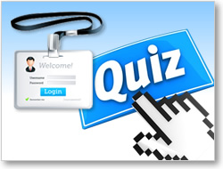 Quiz-rally system for educational site